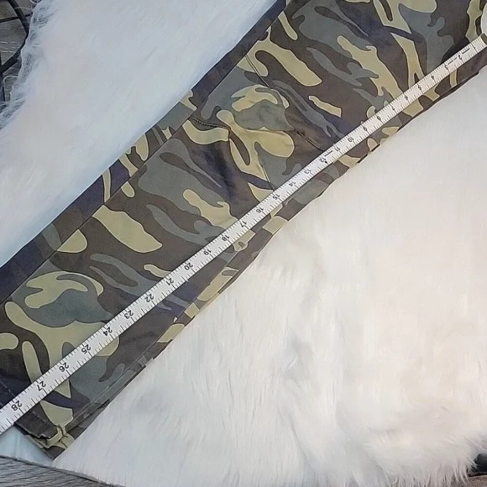 HUDSON KIDS NeW Army Jogger Green Camouflage Elastic Drawstring Waist Pants Sz L - Picture 10 of 10